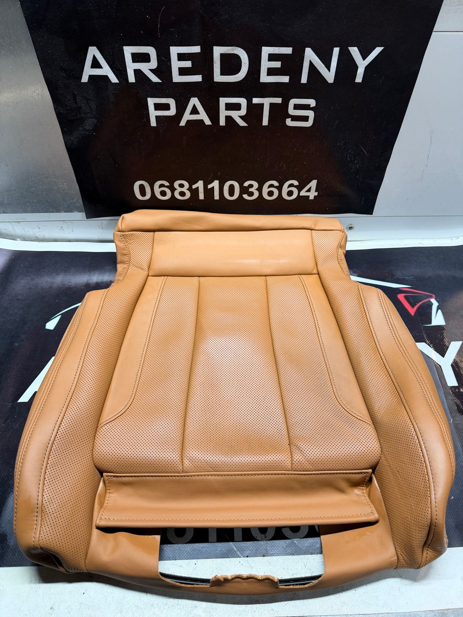 BMW 8 Serie G15 G16 Stoelbekleding Rechts Cognac 7940553-07, Gebruikt, -, -, Ophalen of Verzenden