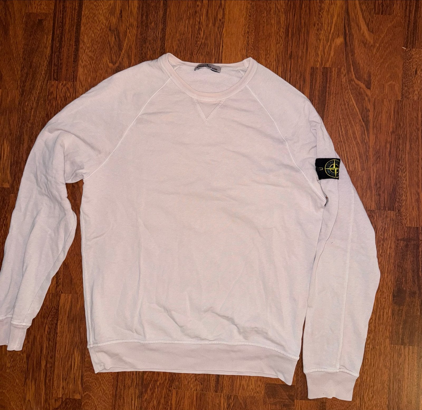 Stone Island sweater - Lichtroze, Ophalen of Verzenden, Gedragen, Maat 48/50 (M), Roze