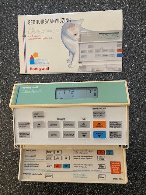 honeywell chronotherm 3, Doe-het-zelf en Verbouw, Thermostaten, Ophalen of Verzenden