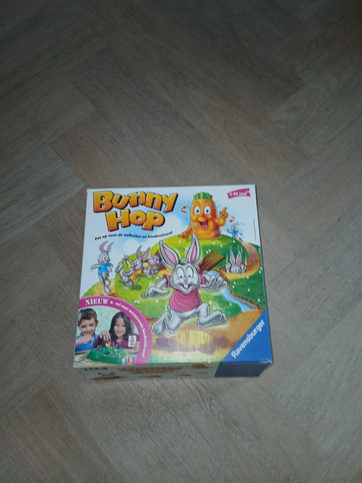 Bunny hop, Een of twee spelers, Ophalen, Gebruikt, Ravensburger