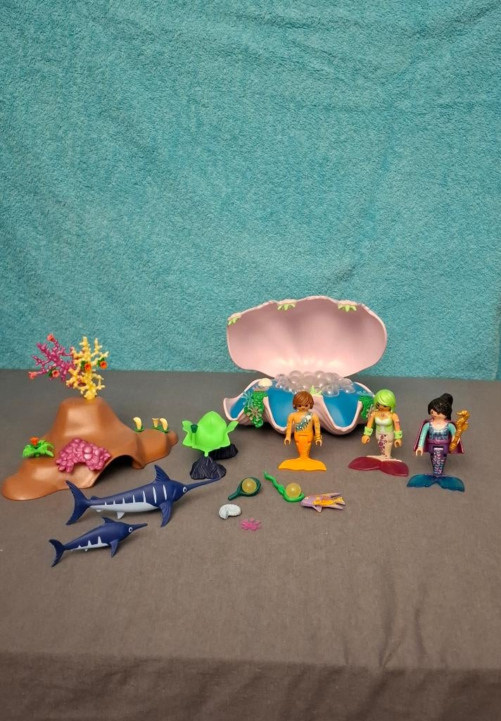 Playmobil 70095 Magische nachtlamp en meerminnen, Ophalen, Gebruikt, Los playmobil