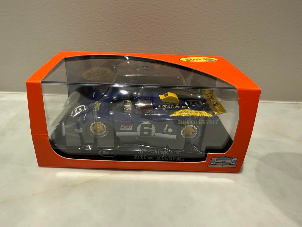 Slot it Ferrari 512M sunoco, Ophalen of Verzenden, Nieuw, Elektrisch, Overige merken