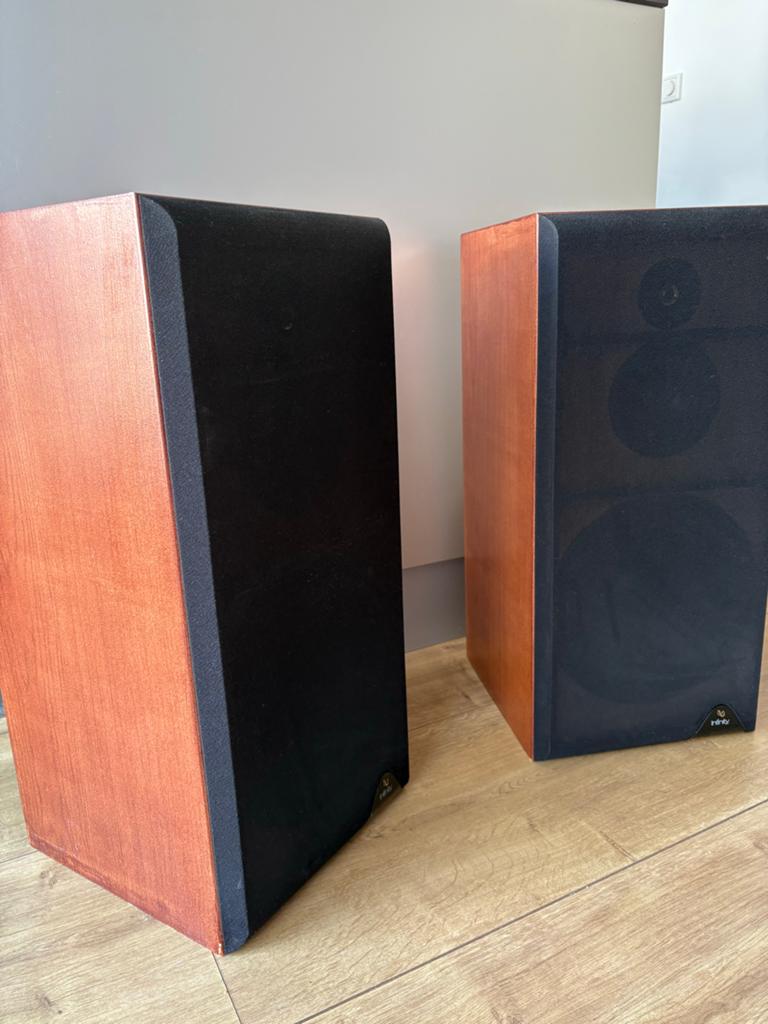 Infinity Reference 71 mk II Luidsprekers - Hout, Audio, Tv en Foto, Luidsprekers, Niet werkend, 120 watt of meer, Front, Rear of Stereo speakers