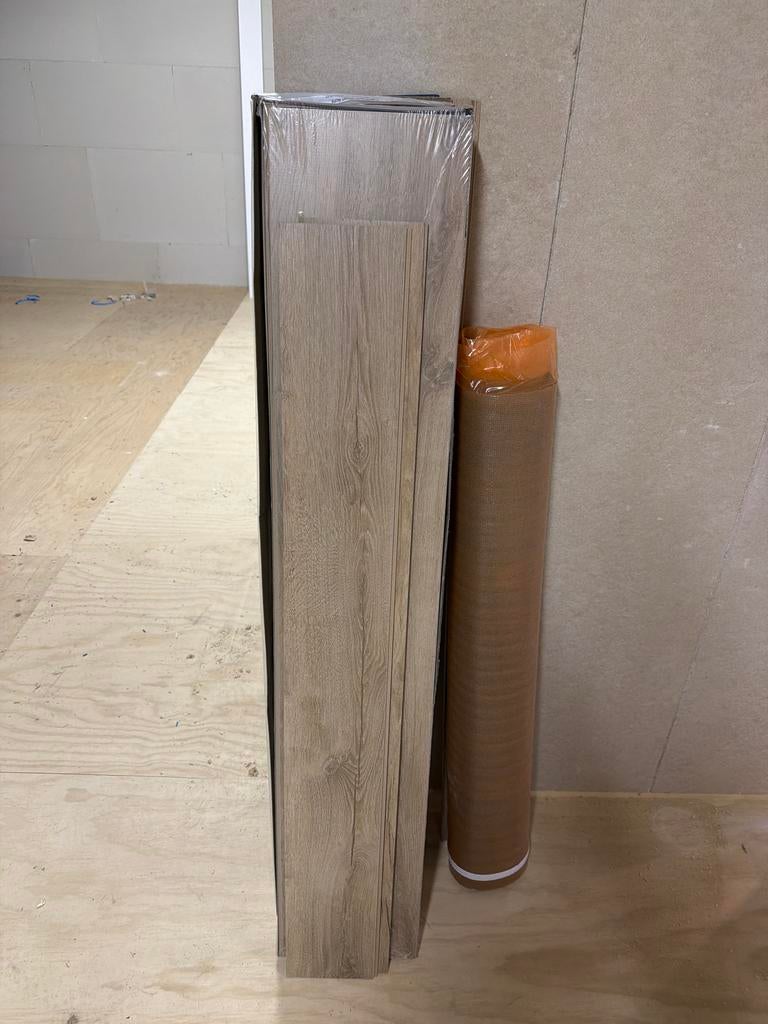 Laminaat licht eiken - ca. 3 m2, Ophalen, Nieuw, Beige, Laminaat