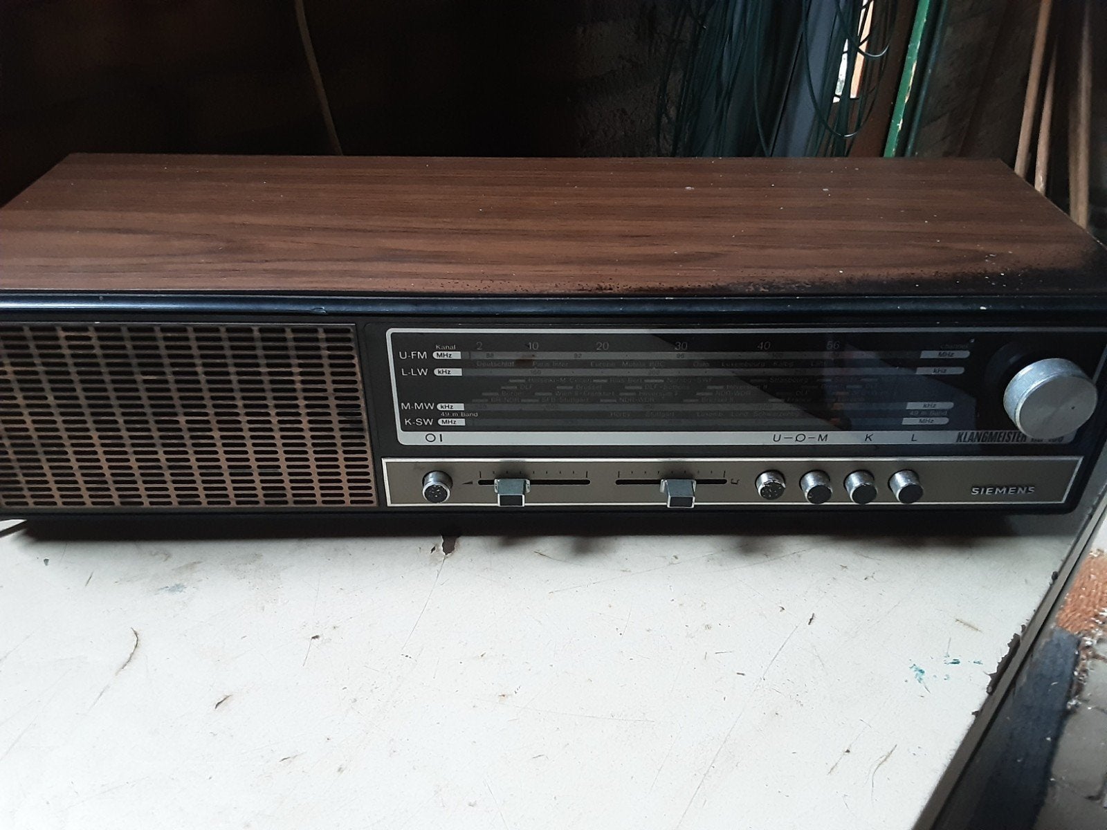 Radio  Siemens Klangmeister RG 406 Radio, Ophalen of Verzenden