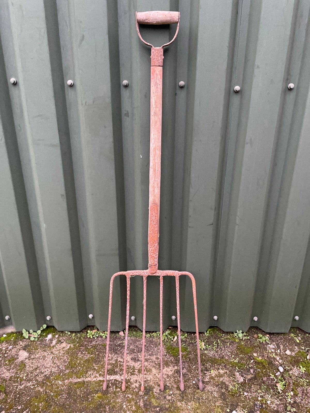 OUD HOLLANDSCH GEREEDSCHAP, AARDAPPEL (OPSCHEP) VORK, Ophalen, Gebruikt