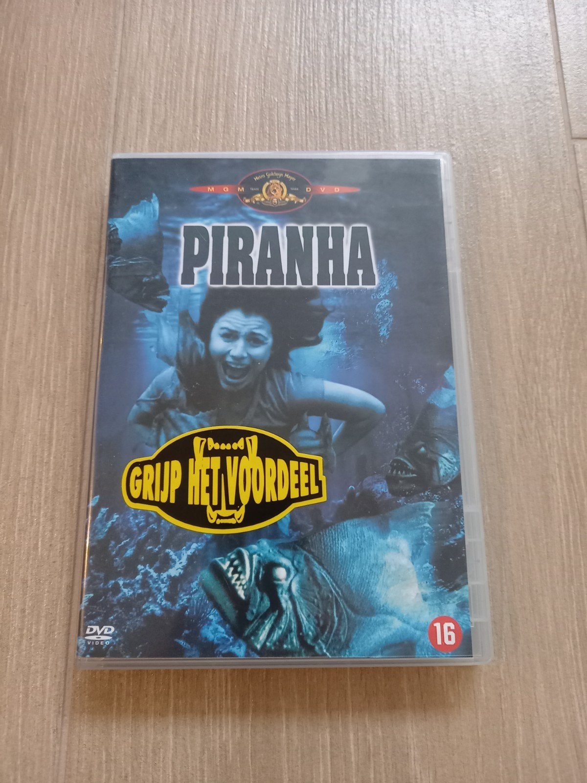 Piranha origineel, Vanaf 16 jaar, Ophalen of Verzenden, Zo goed als nieuw, Overige genres
