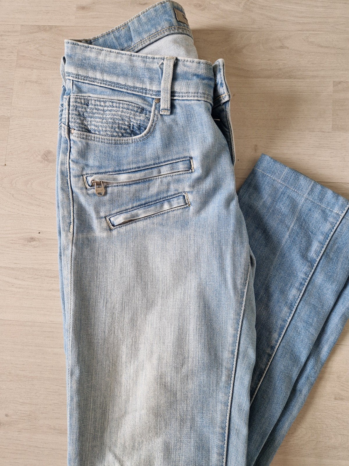 Spijkerbroek maat 36, Blauw, Salsa, Ophalen of Verzenden, Zo goed als nieuw