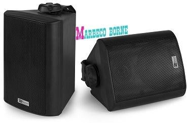 100Volt Speaker set zwart, 8 OHM, 4" 100W IPX5, BC40V, Overige merken, 60 tot 120 watt, Info@marbeco.nl, Power Dynamics