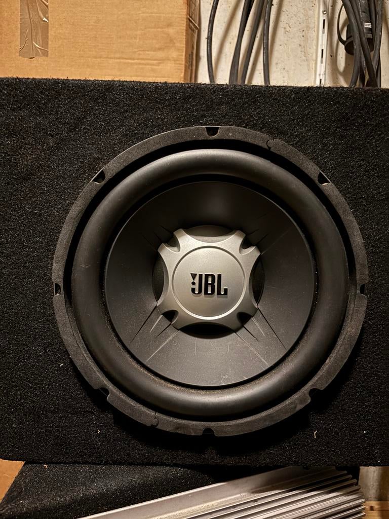 JBL subwoofer met Sony Xplod versterker, Ophalen, Zo goed als nieuw