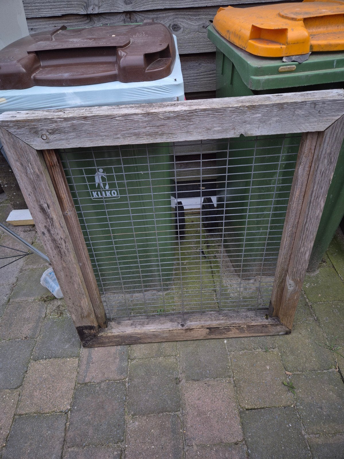 Houten hekje, Ophalen of Verzenden, Gebruikt, Hout