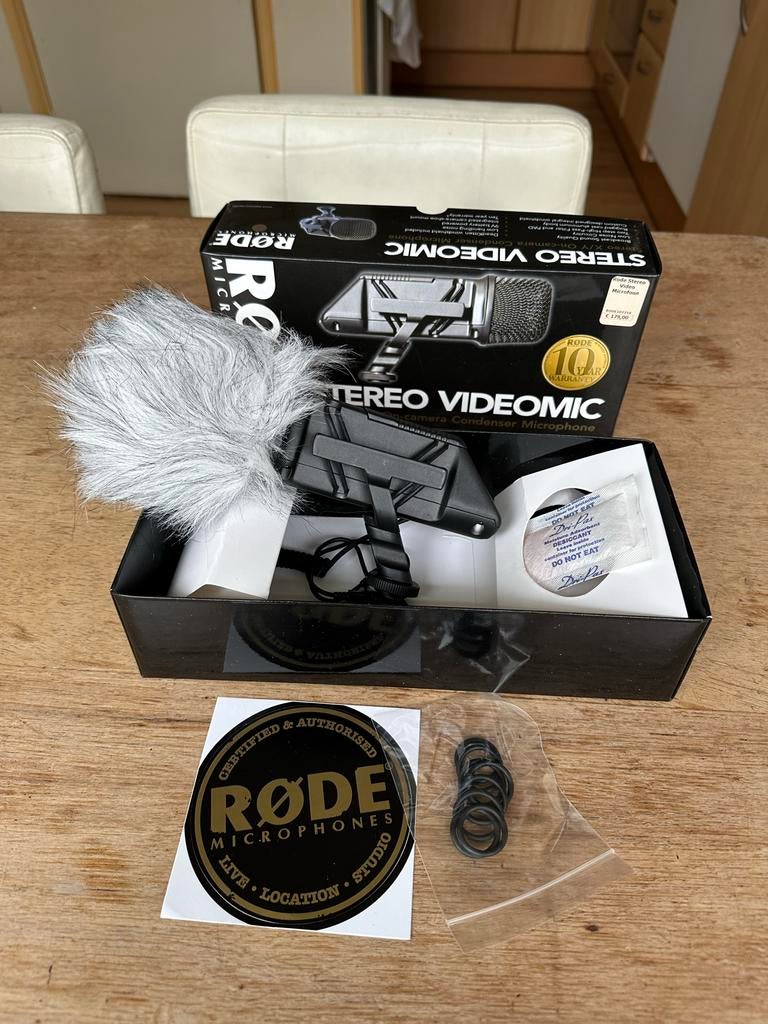 Rode Stereo VideoMic - Zo goed als nieuw, Muziek en Instrumenten, Microfoons, Zo goed als nieuw, Instrumentmicrofoon, Ophalen of Verzenden