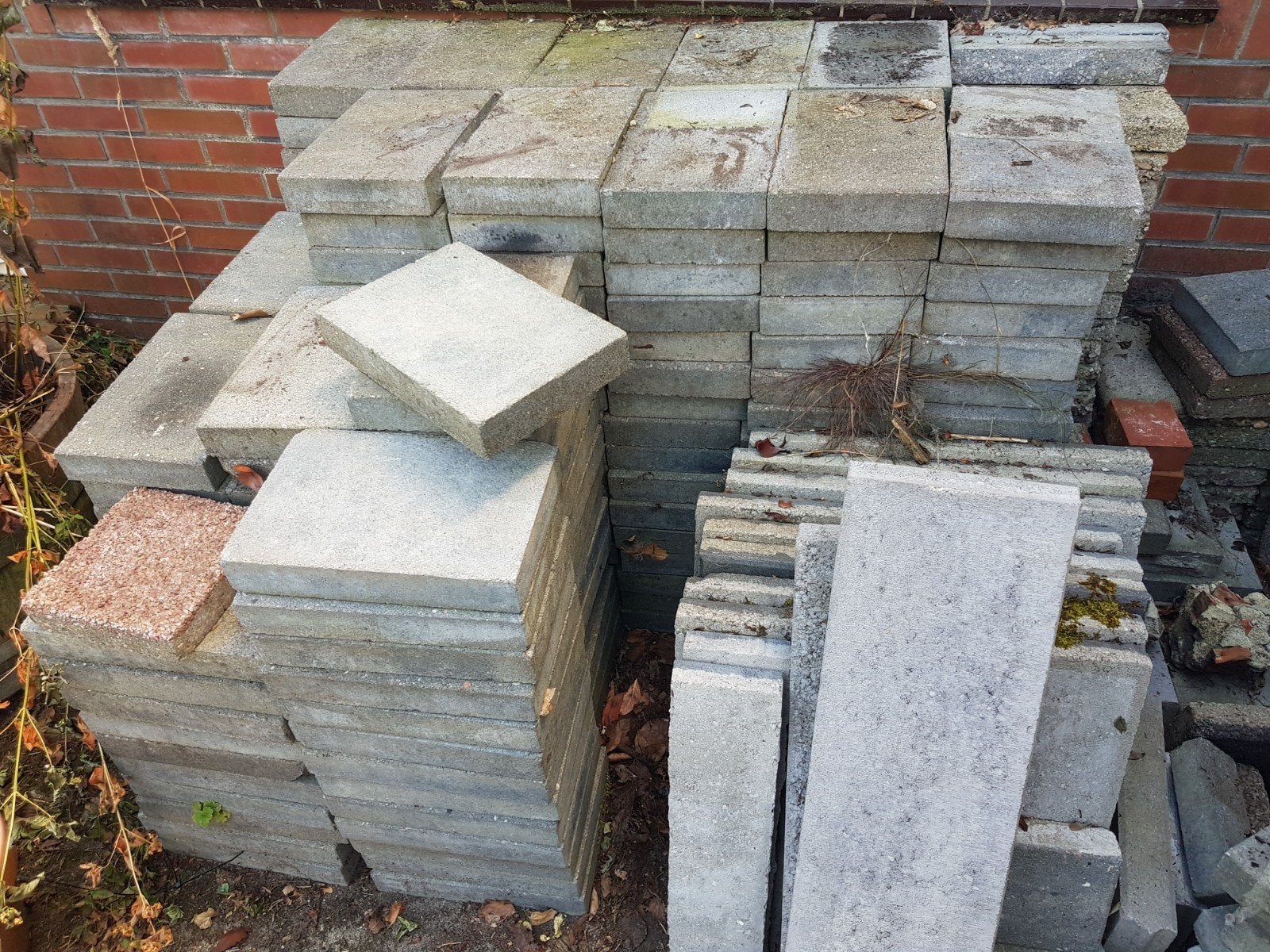 Tuintegels / Klinkers, Tuin en Terras, Tegels en Klinkers, Ophalen, Beton, Klinkers