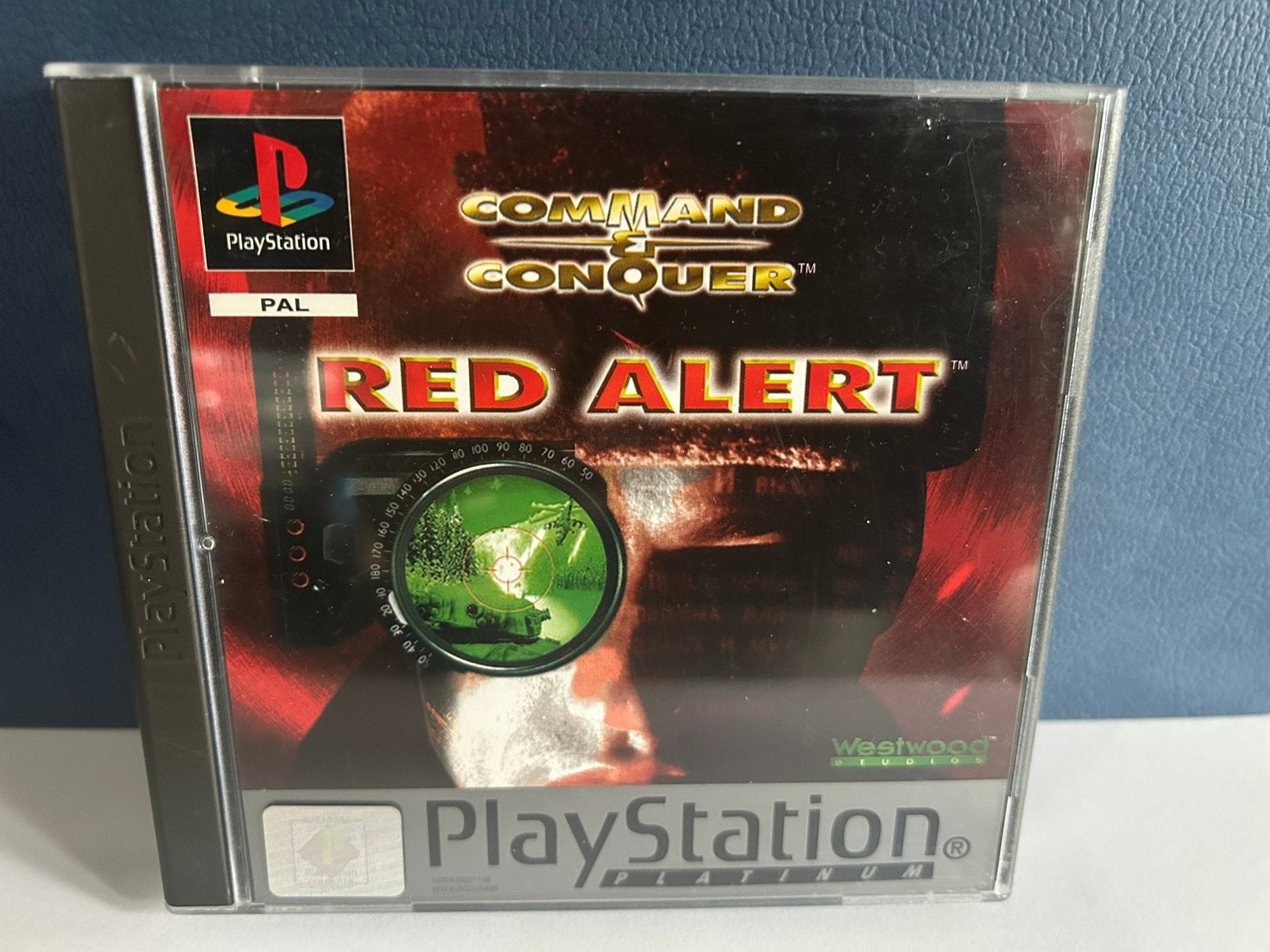 Command & Conquer Red Alert Platinum  / Playstation 1 PS1, 1 speler, Ophalen of Verzenden, Zo goed als nieuw, Vanaf 16 jaar