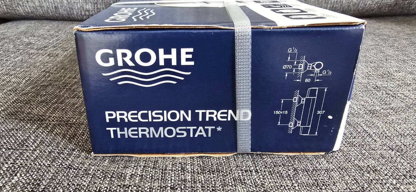 nieuwe grohe precision trend douche thermostaat, Ophalen of Verzenden, Nieuw, Chroom, Douche