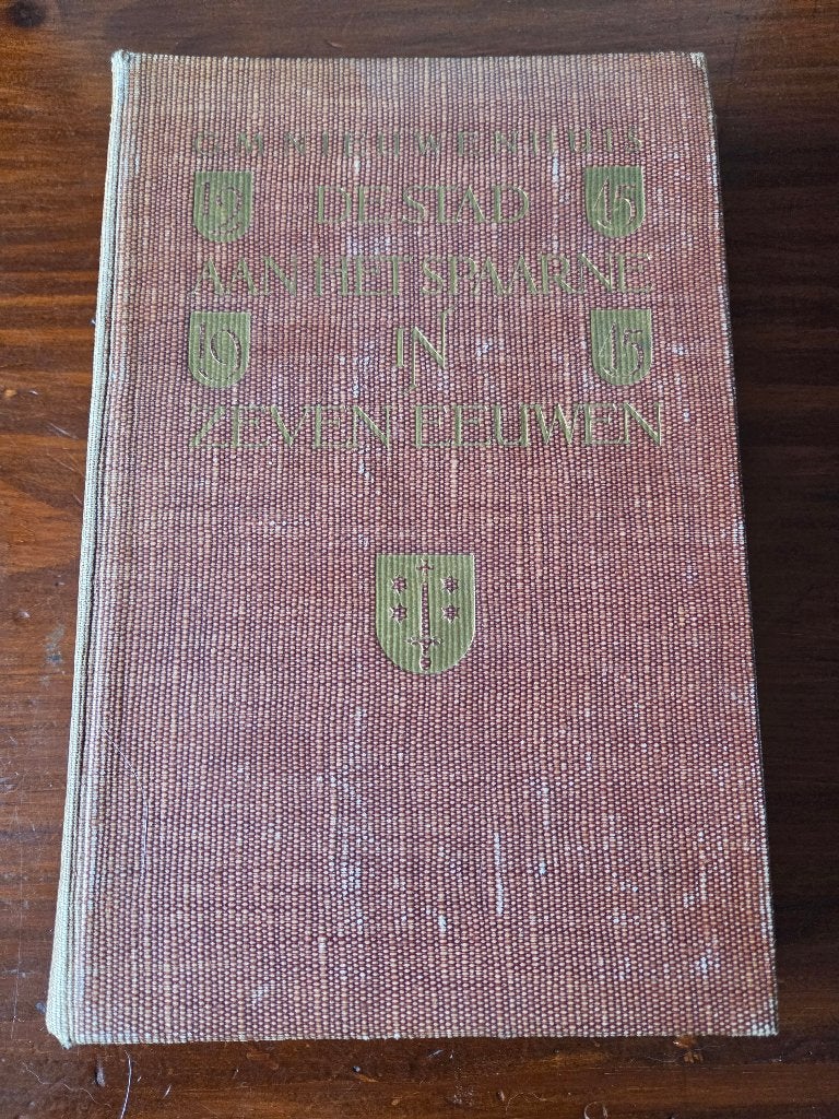 De stad aan het Spaarne in zeven eeuwen. Nieuwenhuis, 1946., Ophalen, 20e eeuw of later, Gelezen
