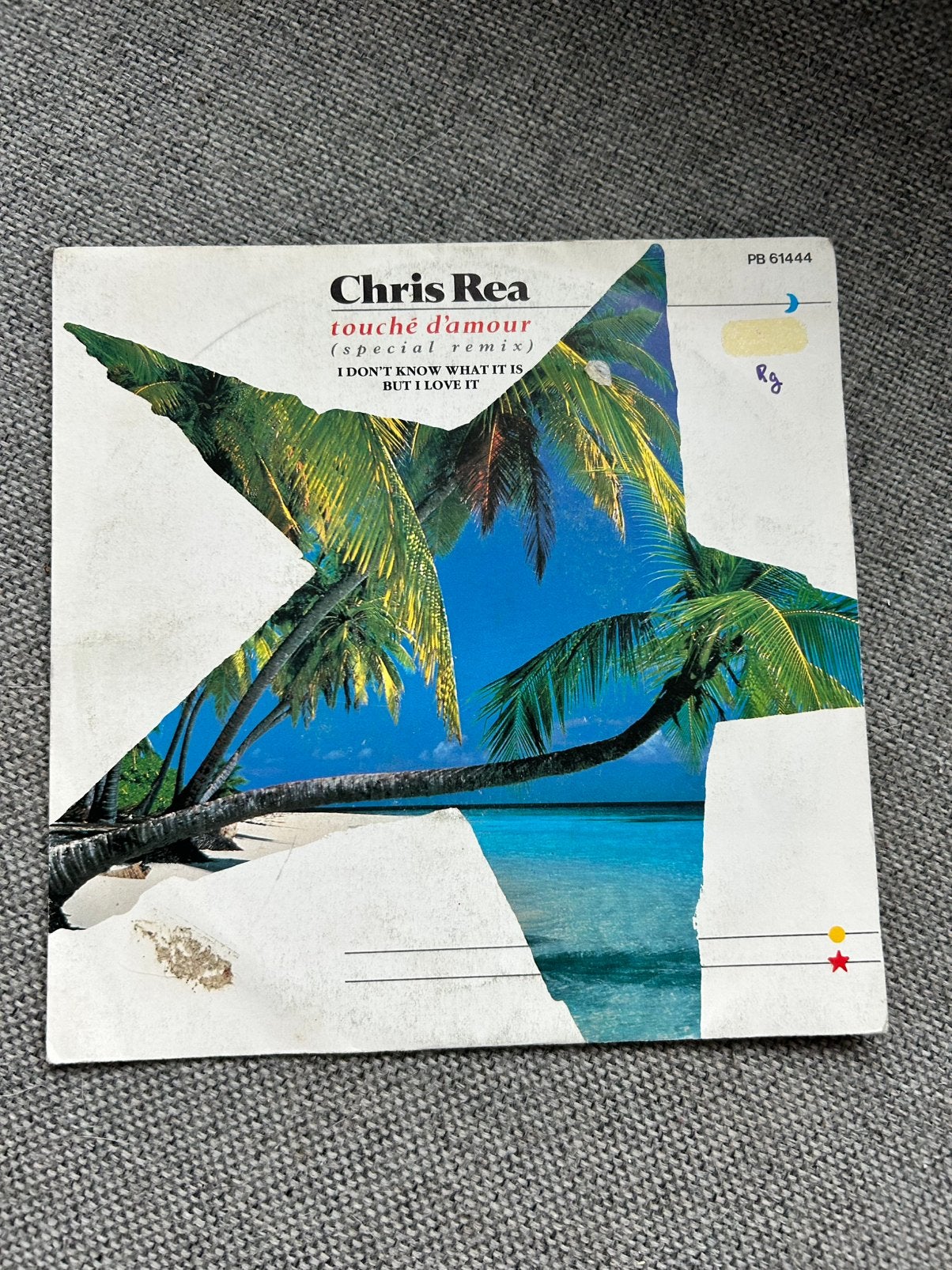 Chris Rea Touché D’Amour (Special Remix), Ophalen of Verzenden, Zo goed als nieuw, 7 inch, Pop
