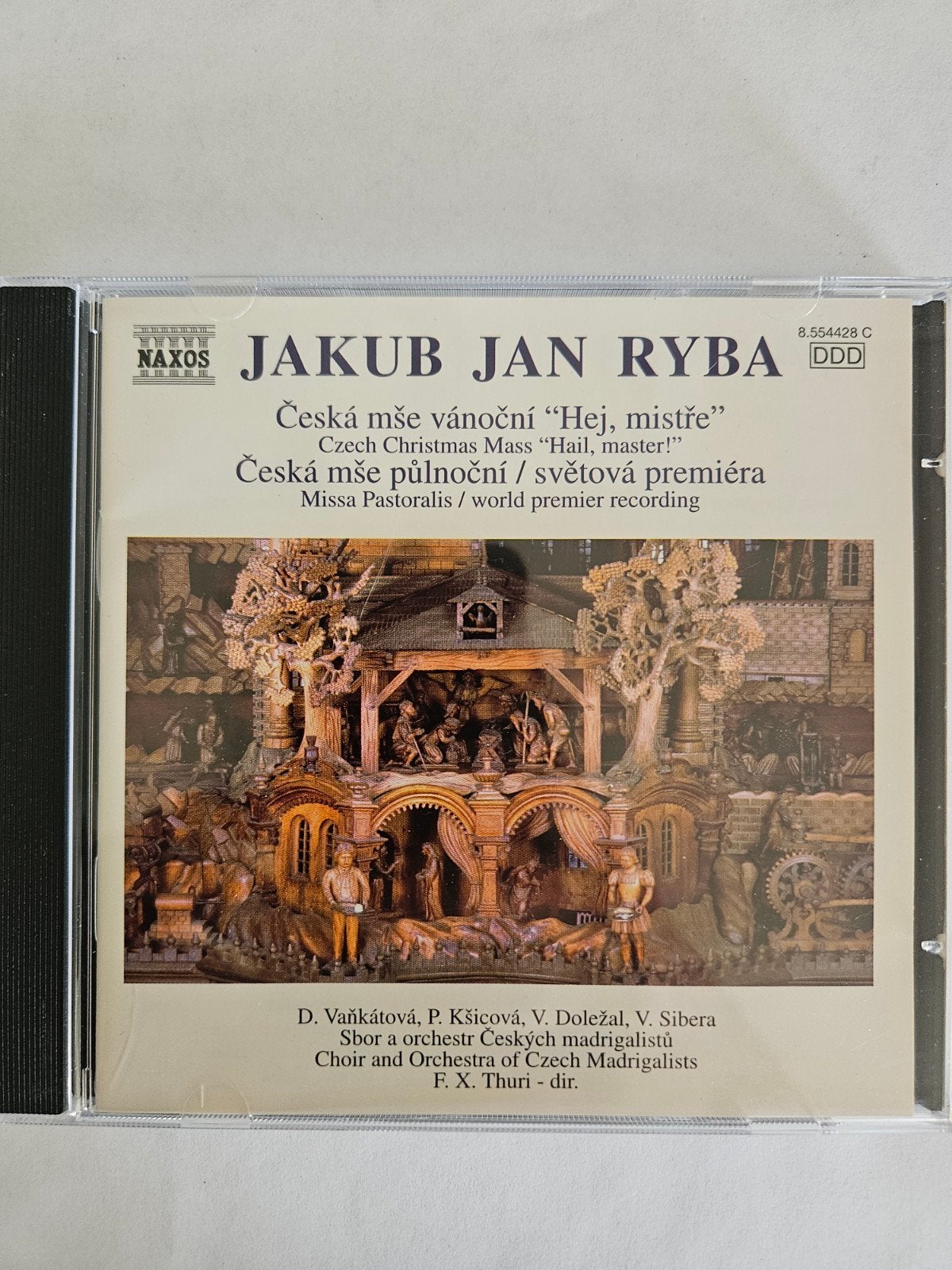 Jakub Jan Ryba - Česká mše vánoční & Česká mše půlnoční CD, Inclusief boekje, Overige componisten, Ophalen of Verzenden, Zo goed als nieuw