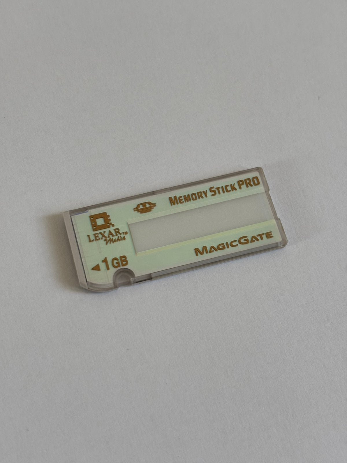 LEXAR 1GB MEMORY STICK PRO MagicGate (Made in Japan), Ophalen of Verzenden, Zo goed als nieuw, Memory stick, Fotocamera