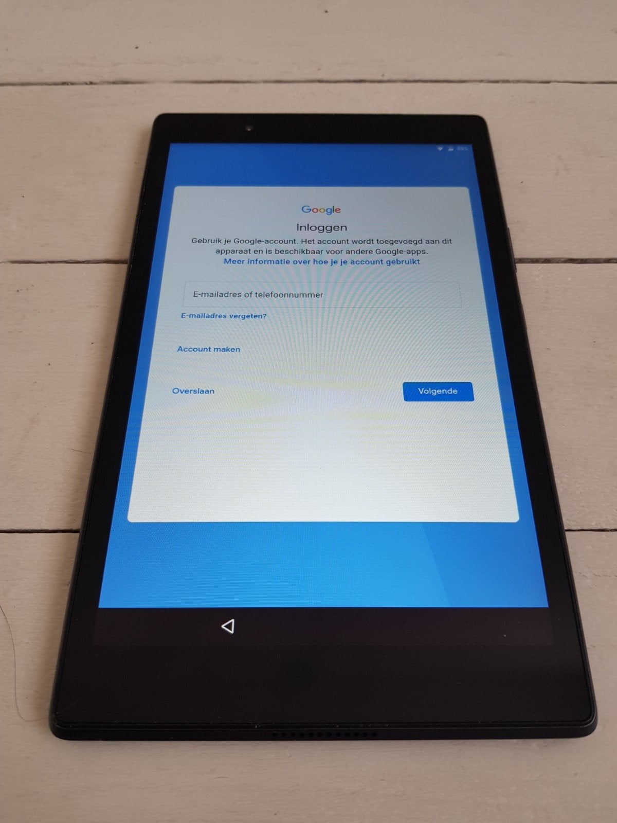 Lenovo TB-8504F tablet zwart, Ophalen of Verzenden, Gebruikt, Lenovo.