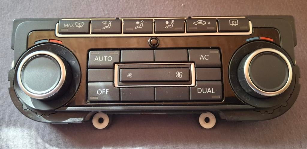 Kachel Bed. Paneel Climatronic aircobedieningspaneel golf 6, Ophalen, Gebruikt, Volkswagen