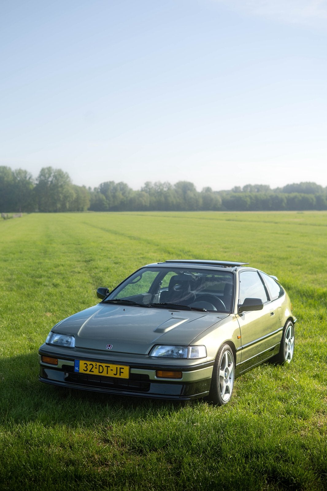 Honda Civic 1.6 I CRX Coupe 16V Dohc U9 1991 groen