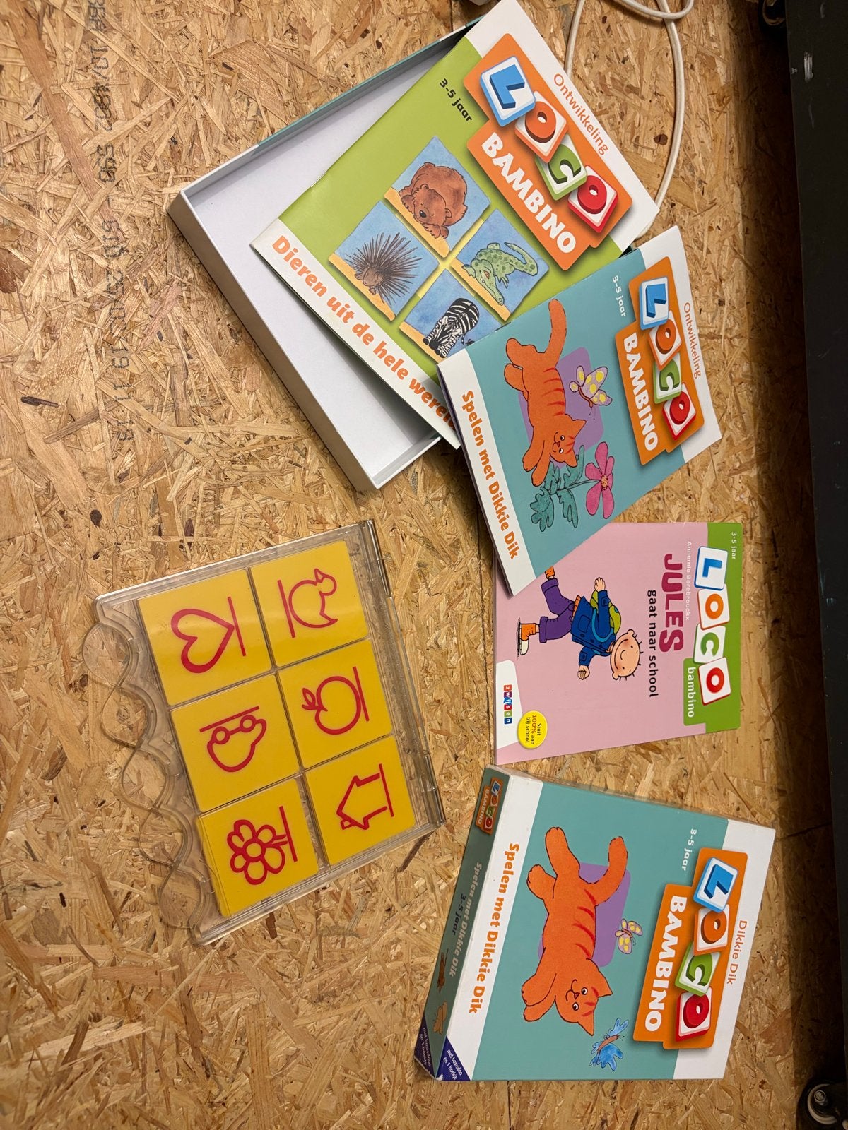 Loco Bambino educatieve spellen set (3-5 jaar), Kinderen en Baby's, Verzenden, Gebruikt, Puzzelen