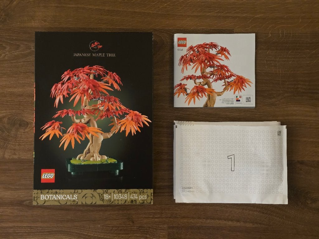 Japanese Maple Bonsai Tree 10348 - Japanse esdoorn bonsai, Ophalen, Overige thema's, Lego, Zo goed als nieuw