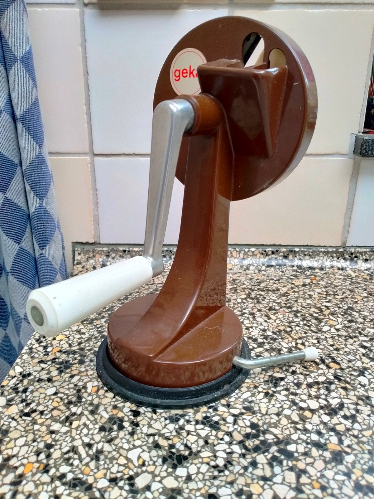 Geka snijbonen molen vintage, Ophalen of Verzenden