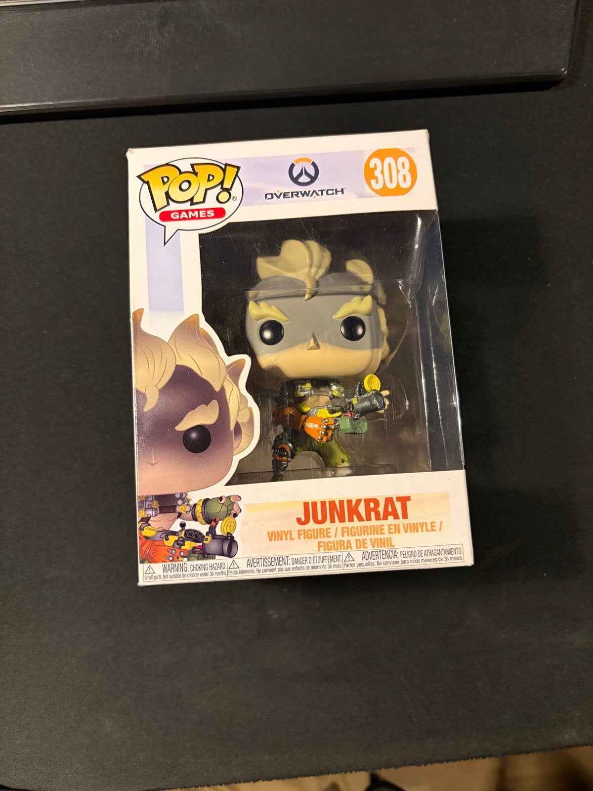 Funko Pop! Games Overwatch Junkrat #308, Ophalen of Verzenden, Zo goed als nieuw