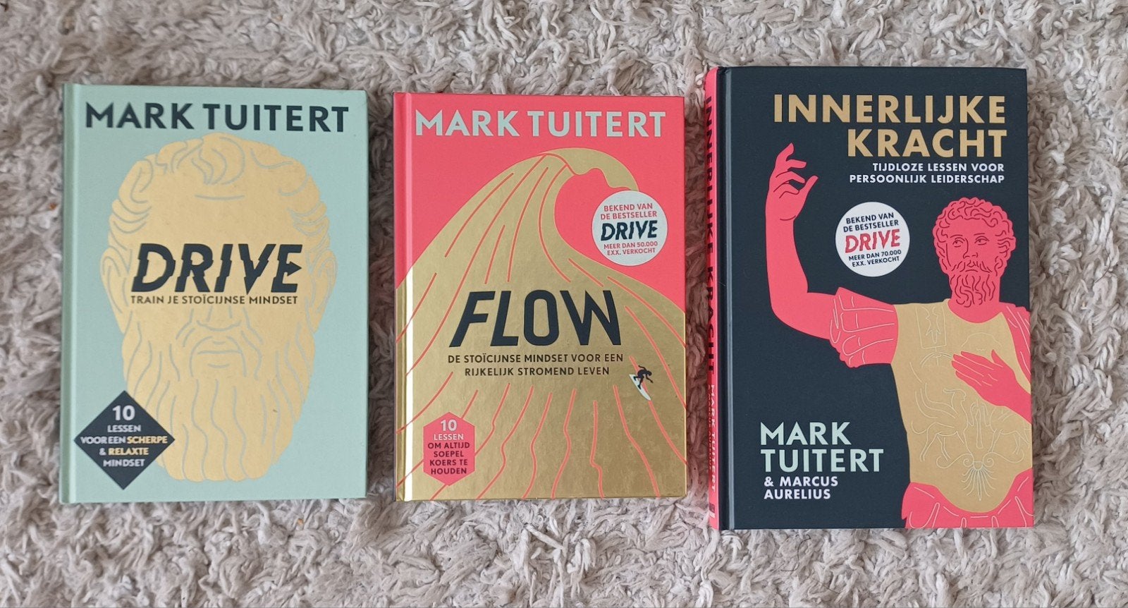 Mark Tuitert Bundel - Drive, Flow en Innerlijke kracht, Ophalen of Verzenden, Zo goed als nieuw, Mark Tuitert