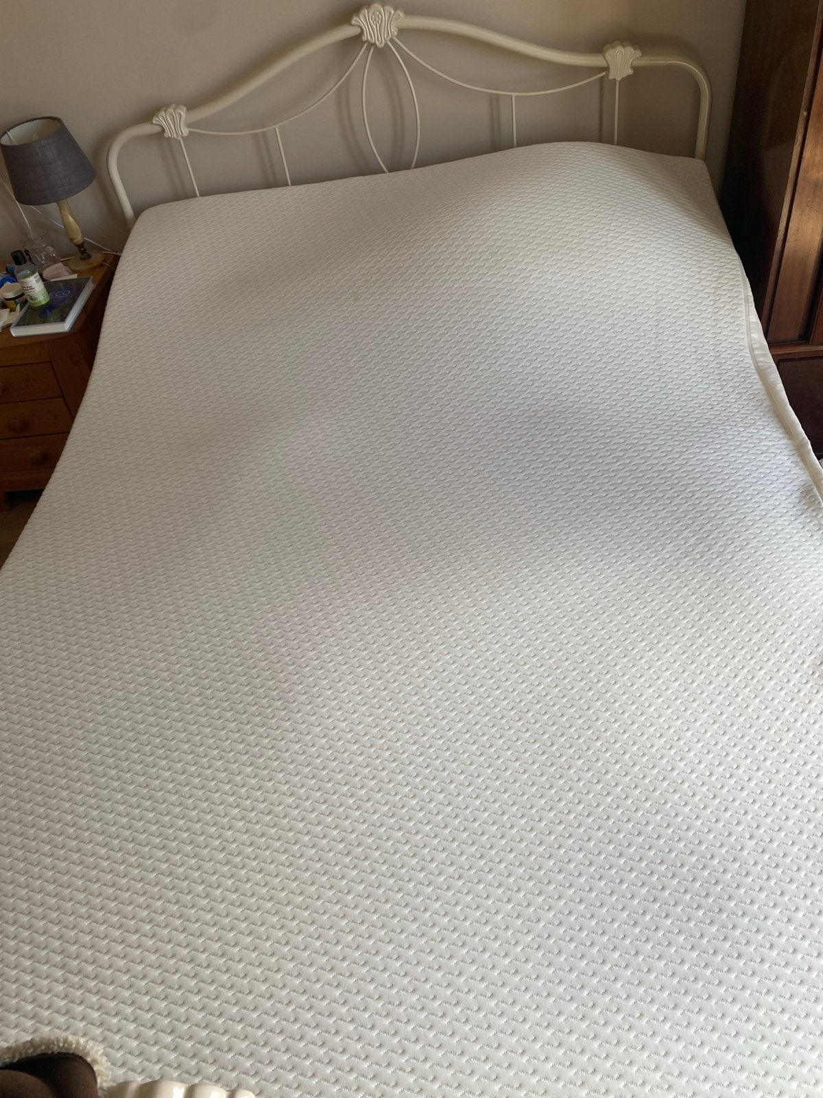 Matras Topper 140x200 cm - 5 cm diep, Ophalen, Gebruikt, Tweepersoons, 140 cm
