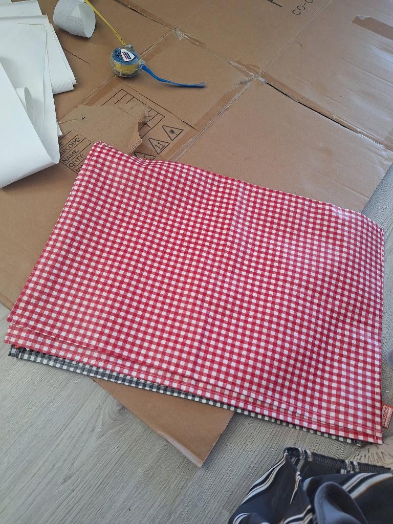 Placemats geruit, Ophalen, Zo goed als nieuw, Overig