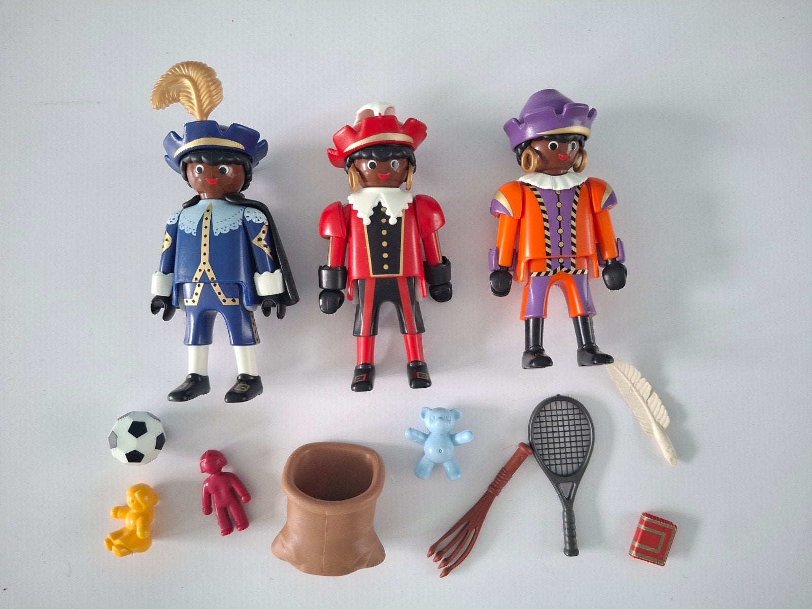 Playmobil 5040 Pakjes Pieten set met accessoires, Complete set, Ophalen of Verzenden, Zo goed als nieuw, Figuren