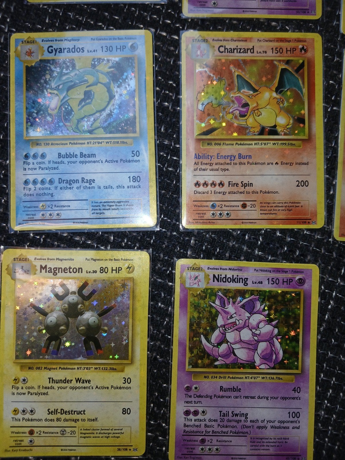 Pokémon kaarten-staat :Near mint/excellent-✅️Inruil mogelijk, Ophalen of Verzenden, Gebruikt, Meerdere kaarten, Foil