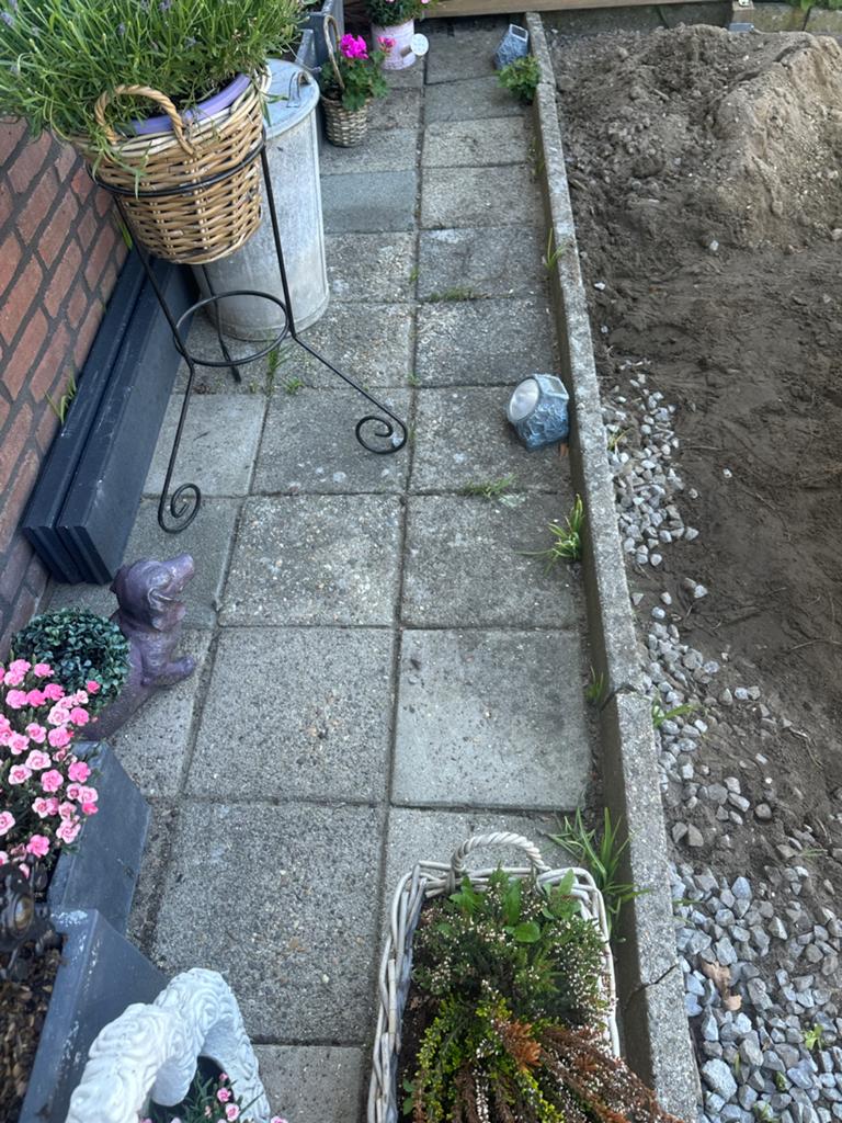 Gratis oude tegels, Ophalen, Gebruikt, 5 tot 10 m², Beton