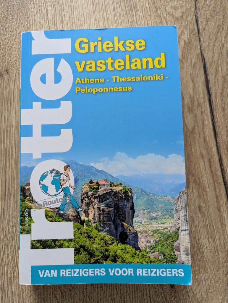 Trotter Reisgids Griekse vasteland: Athene, Peloponnesos, Gelezen, Trotter, Budget, Europa
