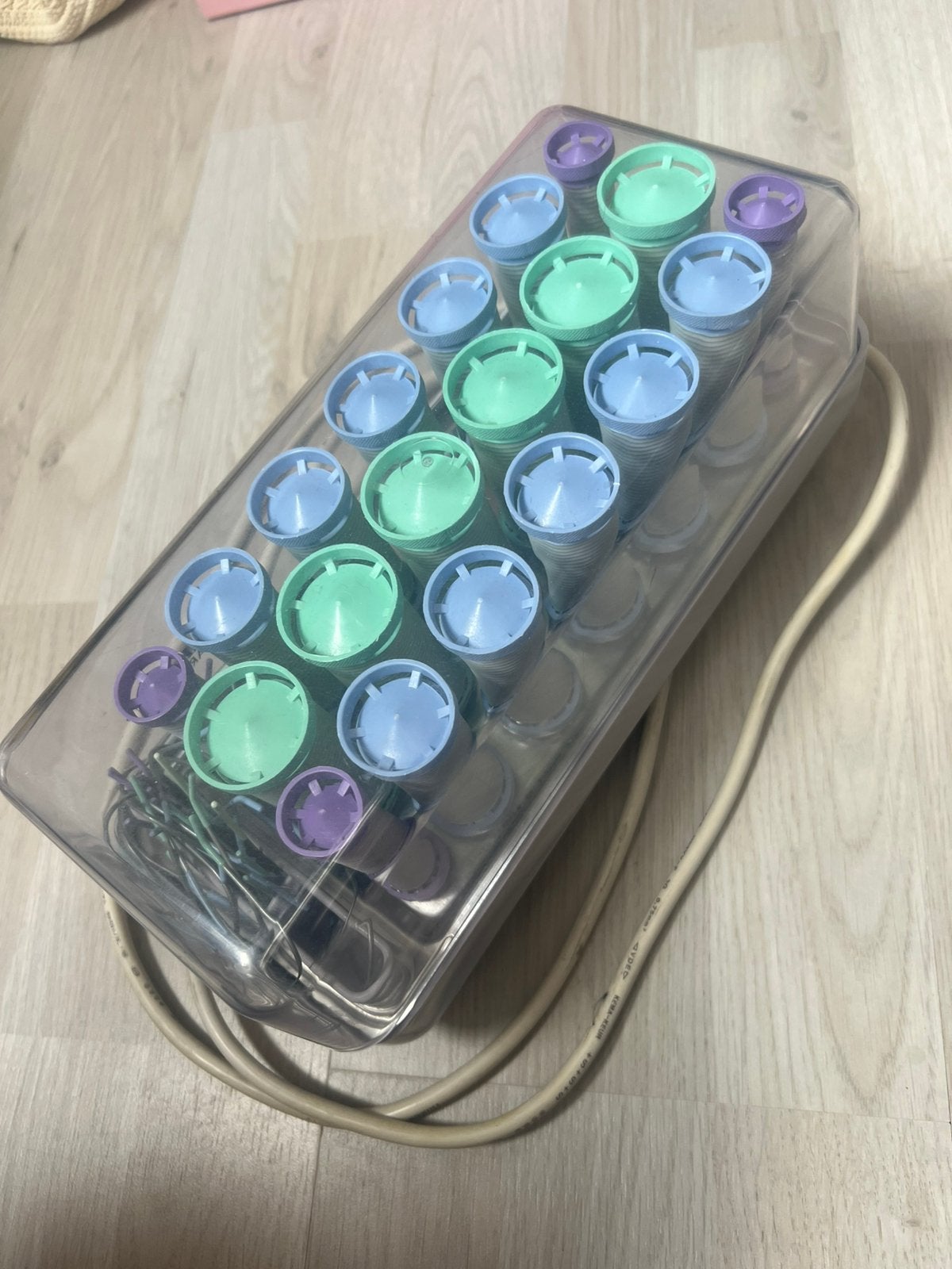 carmen krulset rollers warm, Ophalen of Verzenden, Gebruikt, Krultang of Stijltang