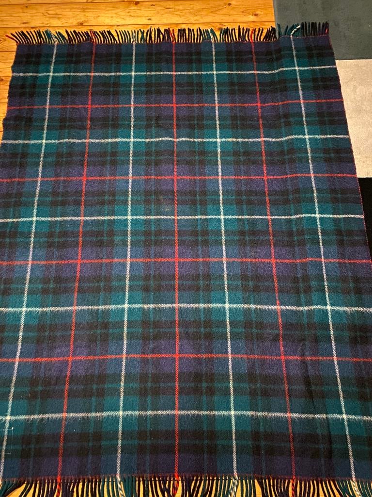 VINTAGE V WIJK LEIDSE WOLLEN DEKEN/SPREI, Huis en Inrichting, Woonaccessoires | Plaids en Woondekens, Ophalen of Verzenden, Gebruikt