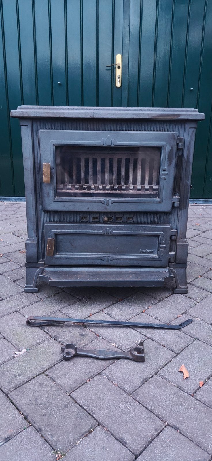 Helex - Allesbrander - Houtkachel, Ophalen, Gebruikt, Vrijstaand, Hout