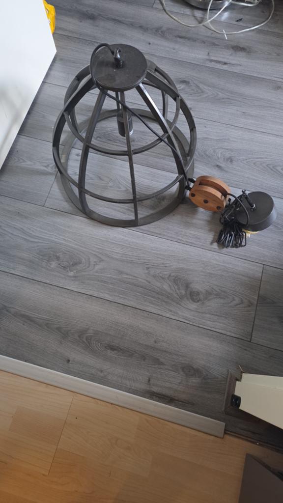 Hanglamp, Ophalen of Verzenden, Zo goed als nieuw, Minder dan 50 cm