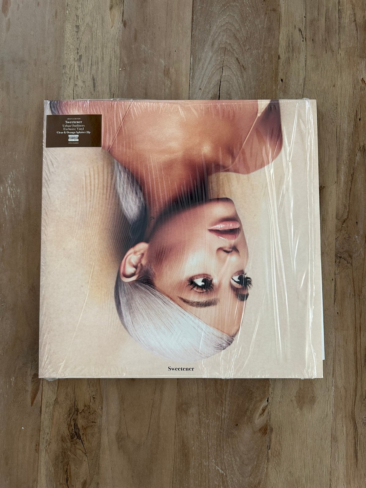 Ariana Grande Sweetener UO Exclusive 2LP Vinyl, Cd's en Dvd's, Vinyl | Pop, Colored vinyl, Verzenden, Zo goed als nieuw