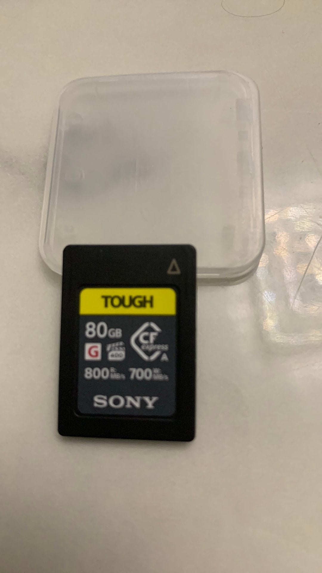 Sony 80GB CFexpress Type-A TOUGH Memory Card, Ophalen of Verzenden, Zo goed als nieuw
