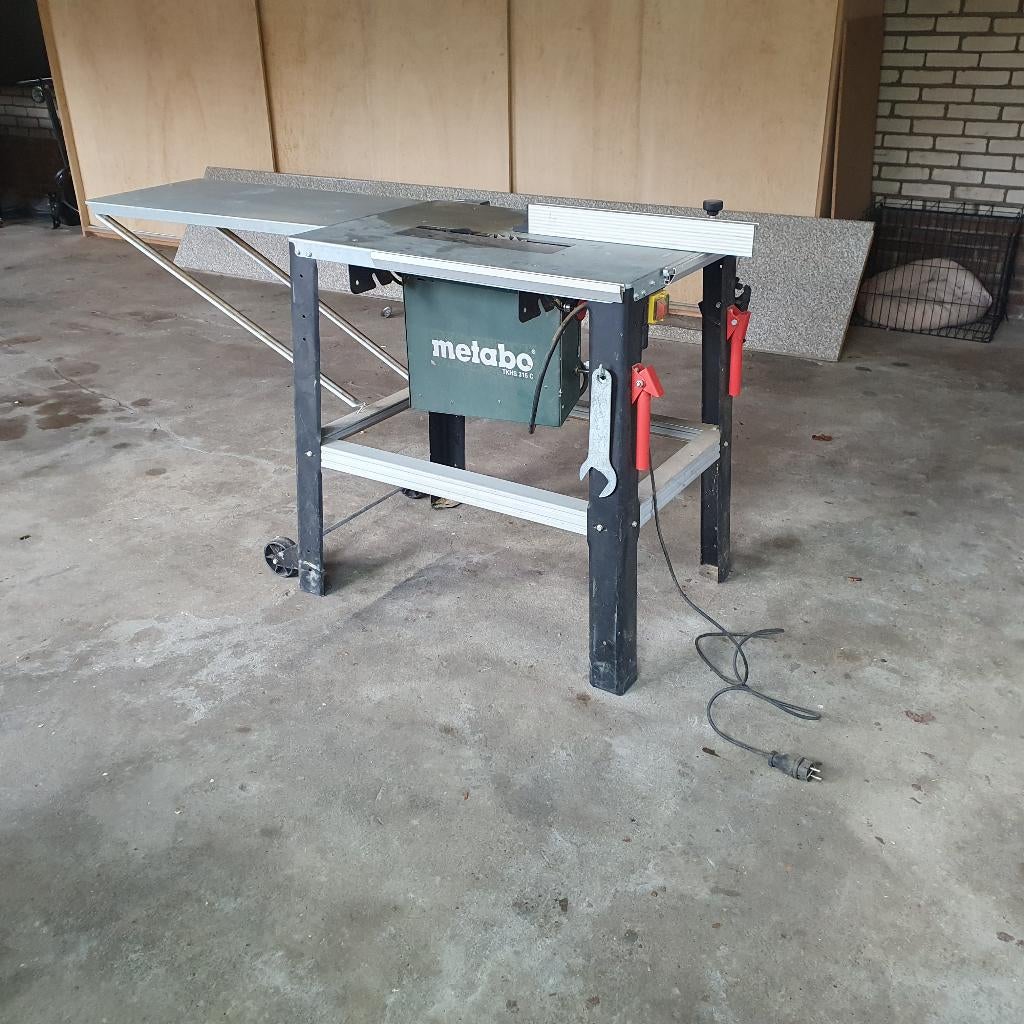 Metabo Tafelcirkelzaag TKHS 315 C, Doe-het-zelf en Verbouw, Gereedschap | Zaagmachines, Ophalen, Cirkelzaag, 30 tot 70 mm, Metabo
