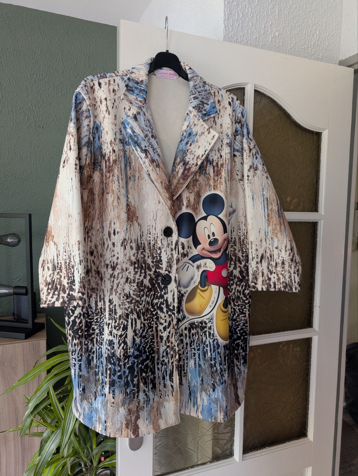 Gave Mickey Mouse jas, maat 52/54., Kleding | Dames, Ophalen of Verzenden, Nieuw, Jas of Mantel