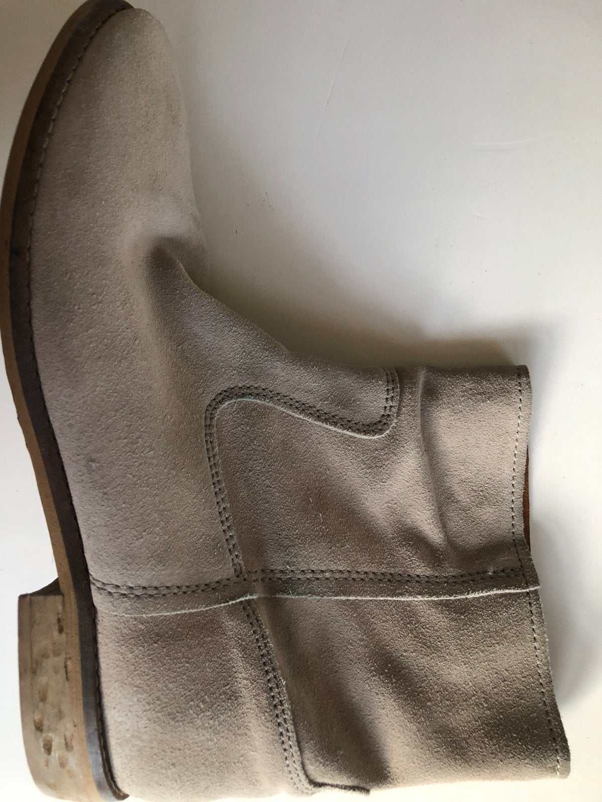 Te koop: nieuwe leren laarzen, Capavalori, ecru, 38, Ophalen of Verzenden, Nieuw, Beige, Hoge laarzen