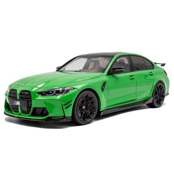BMW M3 (G80) Performance 2024 Groen Schaal 1/18 Solido, Solido, Auto, Solido, Nieuw
