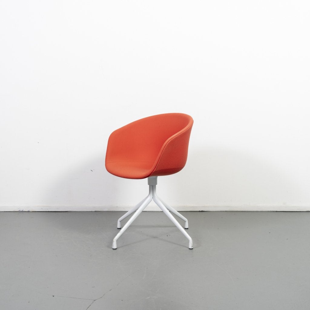 3x Hay About a Chair AAC21 Draaibaar Rood Stof - Wit, Huis en Inrichting, Stoelen, Niet ingevuld, Niet ingevuld, Ophalen of Verzenden