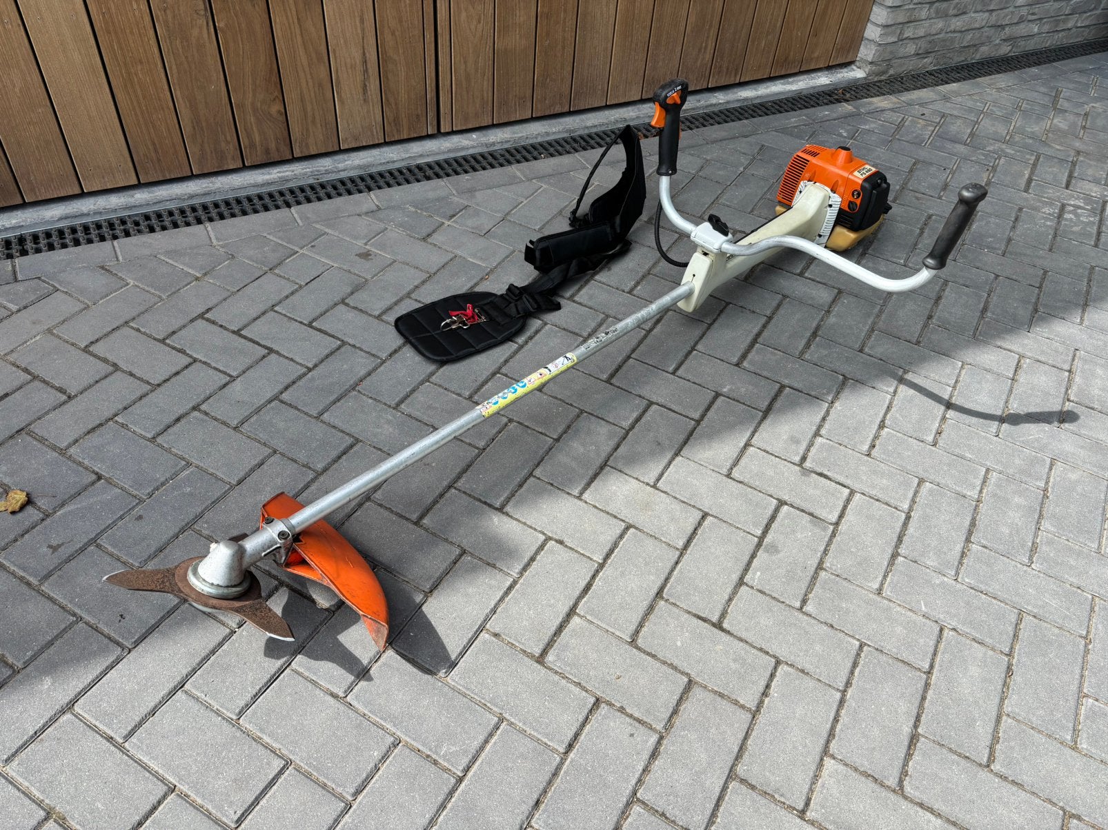 Stihl FS 450 prof. benzine bosmaaier slagmes hele nette!!, Ophalen, Gebruikt, ., Stihl