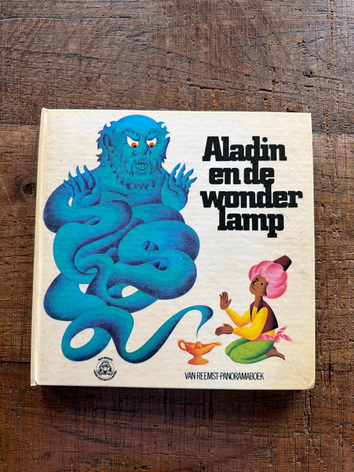 Aladin en de wonderlamp - Pop-up boek - Van Reemst Panoramab, Ophalen of Verzenden, Gelezen